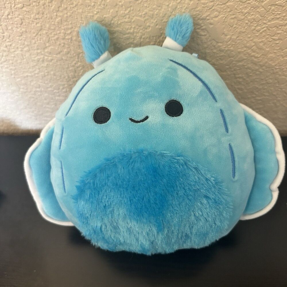Squishmallow Josa 8 inch Sea Slug Blue Turquoise Stuffed‎ Plush